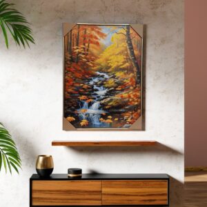 6076- Canvas Scenery-Waterfall