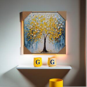 6062- Canvas Scenery-Tree of Cherry Flowers