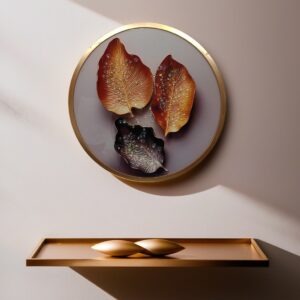 Metal Frame Crystal Scenery 12x12