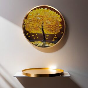 Metal Frame Crystal Scenery 16x16