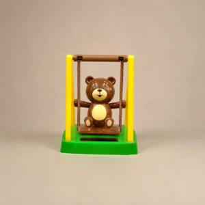 1141- Solar Hanging Bear figurine for car dashboard