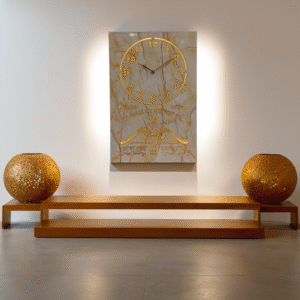 54NO- Laser Cut Clock