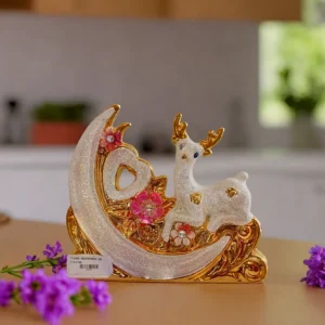 PJ5981- Golden Ceramic Figurine