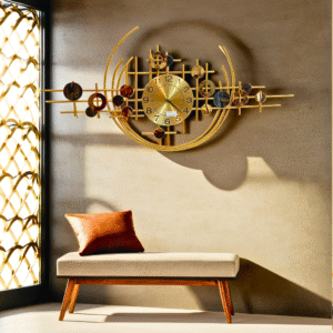 2288- Metal Wall Clock