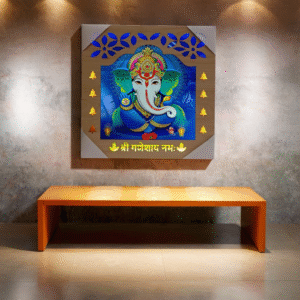 53NO- Ganesha Laser Cut Photo Frame