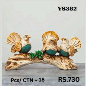 YS382 Birds Showpiece