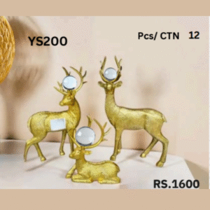 YS200 Dear Showpiece Set of 3