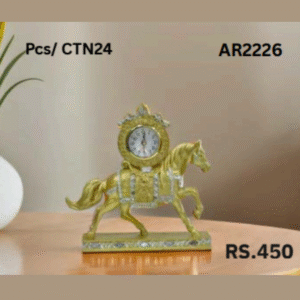 AR2226 Horse Clock Showpiece