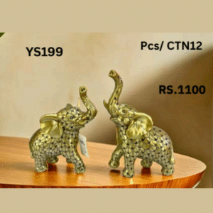 YS199 Elephant Showpiece Set of 2