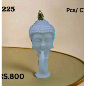 YS225 White Hand Budha Showpiece