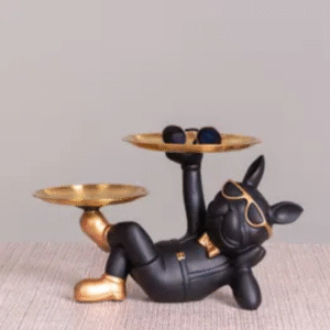 YS217 Dog Tray Showpiece