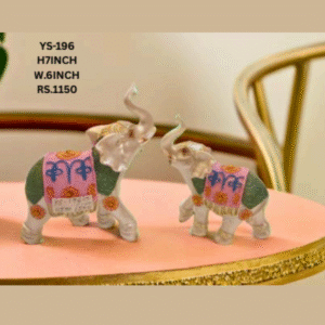 YS-196  Elephant Showpiece Set of 3