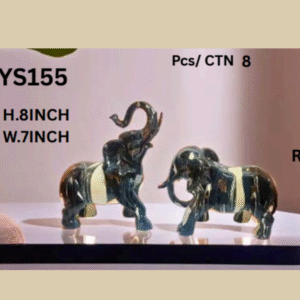 YS155 Elephant Showpiece Set of 2