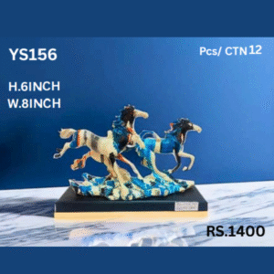 YS156 Colorful Horse Showpiece 