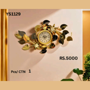 YS1129 Metal Wall Art Clock