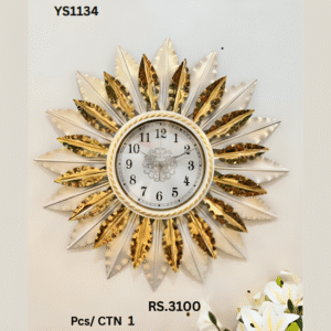 YS1134 Metal Wall Art Clock