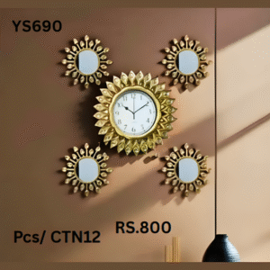 YS690 Clock Mirror