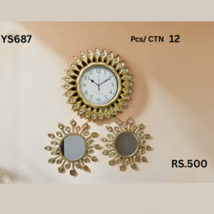 YS687 Mirror Clock