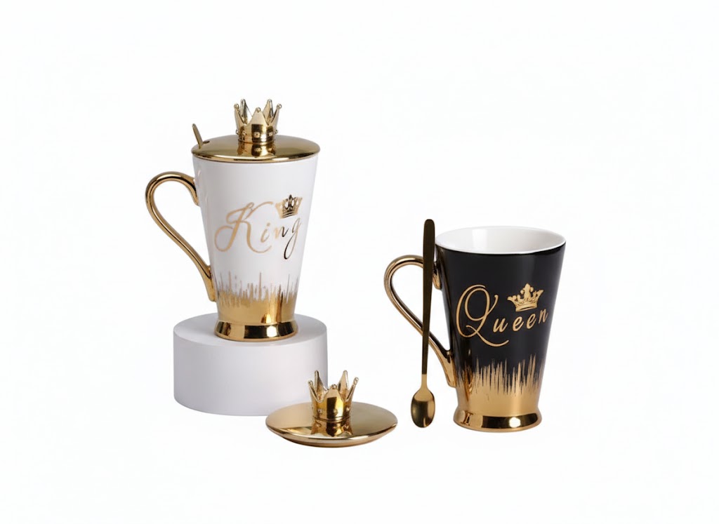 1108-King and Queen Mug Set - Image 2
