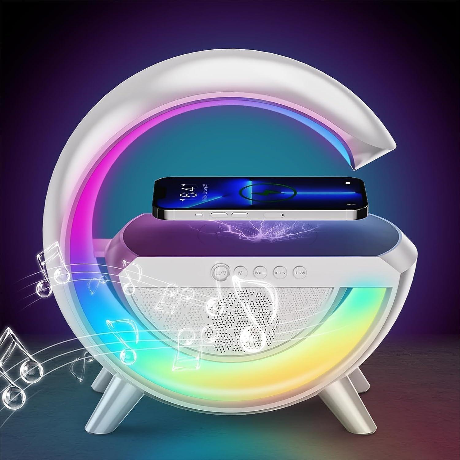 AR2040-G-Shape Wireless Charging Speaker