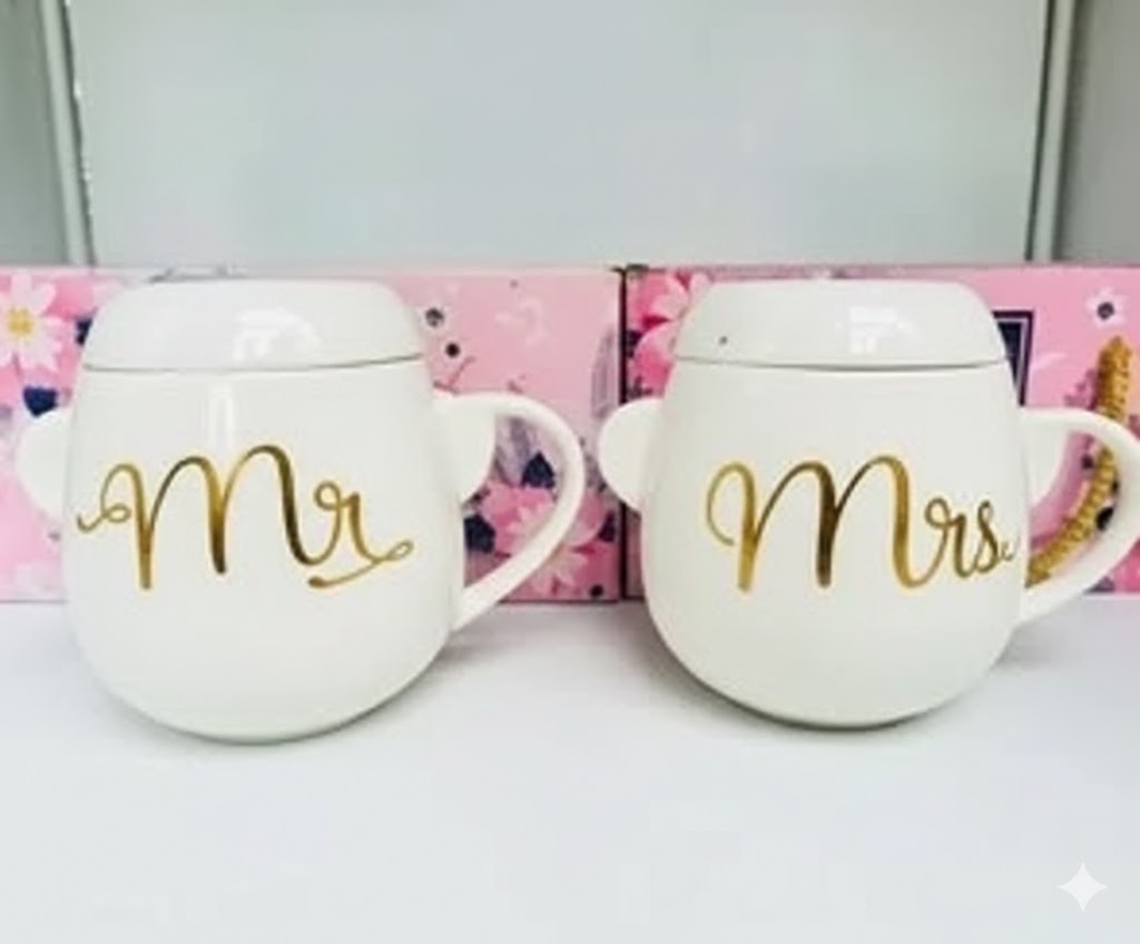 1096 Ceramic Mug Set with Lid