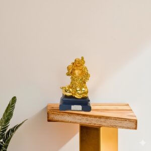 1100 Lucky Laughing Buddha Statue H-22cm W-14cm