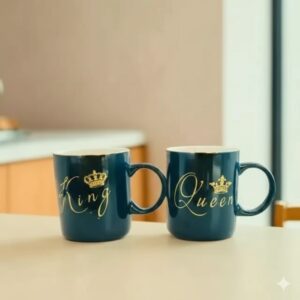 1101 Gemini said Royal Couple Ceramic Mug Set