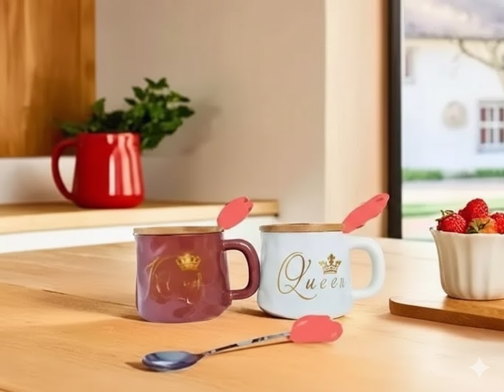 1104 Royal Couple Ceramic Mug Set