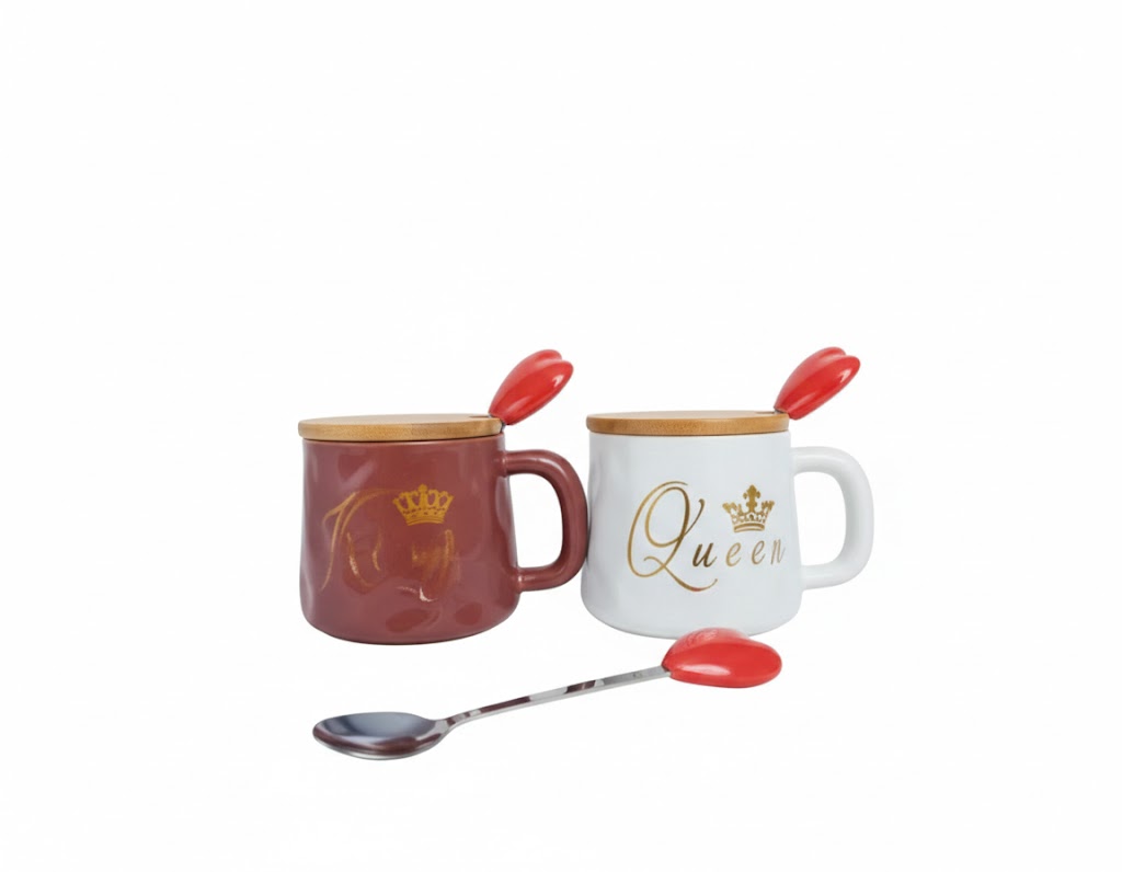 1104 Royal Couple Ceramic Mug Set - Image 2