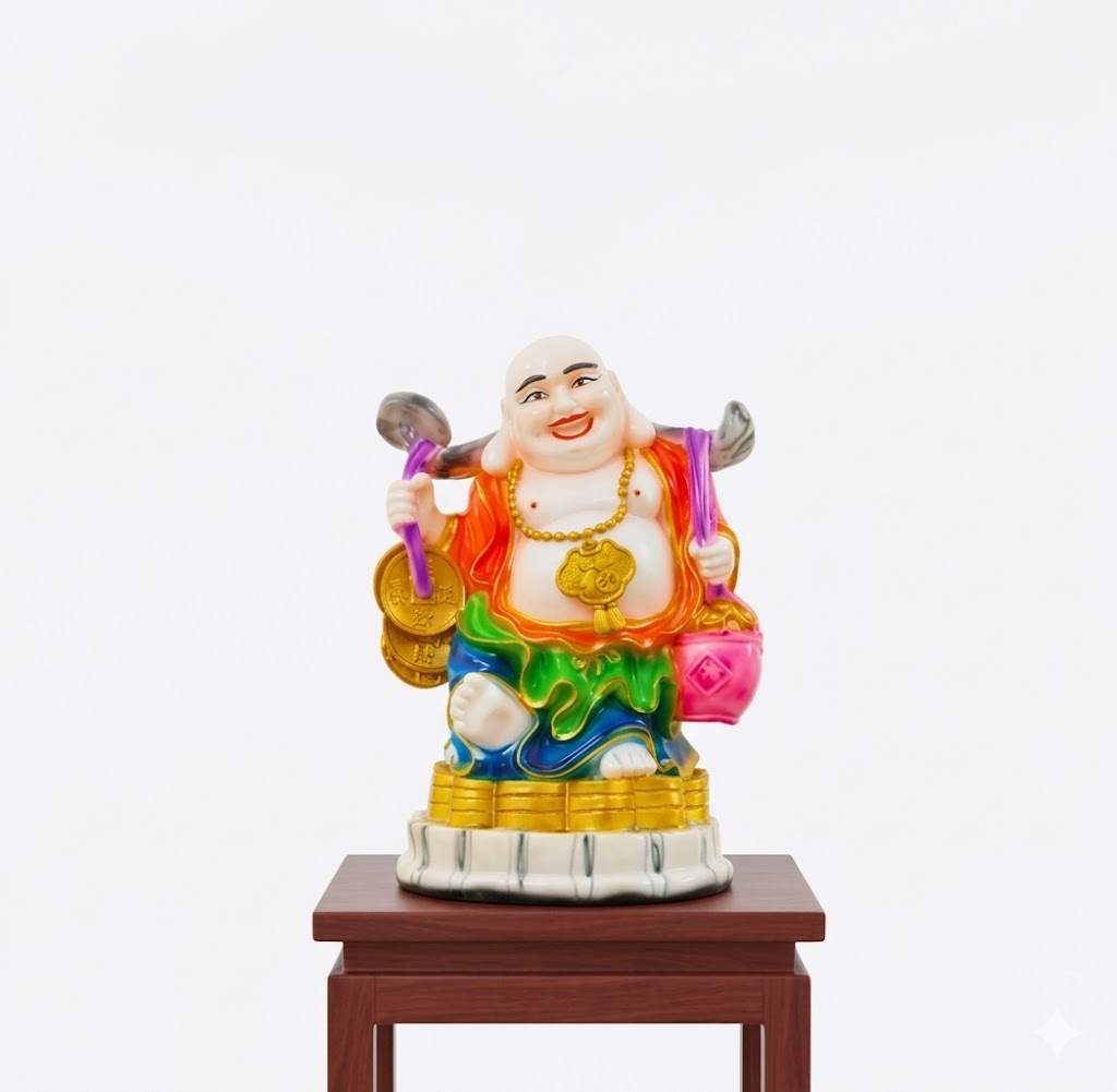 1299 ( Budai (Laughing Buddha / Happy Buddha ) Height-15 INCH | Width-11 INCH - Image 2