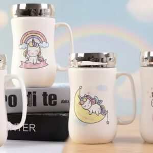 2384 Unicorn-themed ceramic mugs