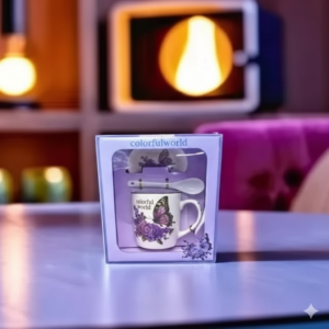 2425 elegant butterfly and floral theme of this set