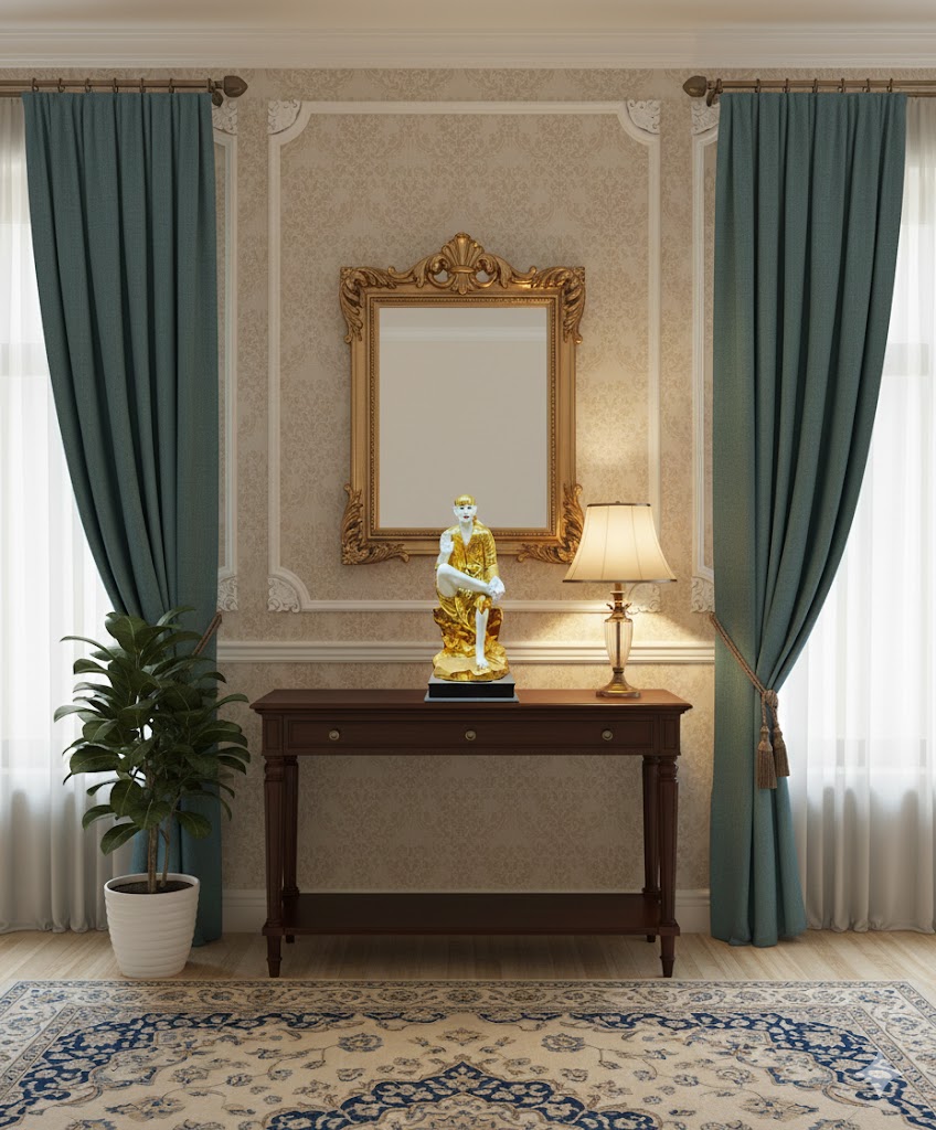 907 Premium Golden Sai Baba Murti H-20 W-8