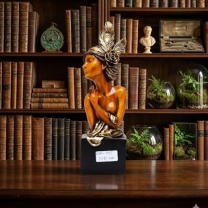 AAA-59A ( Golden Serenity Lady Bust Figurine ) Height-23 INCH | Width-12 INCH