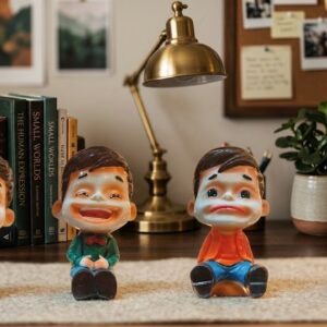 colour-042 ( Four Emotions Figurine Set ) Height-8 INCH | Width-5 INCH