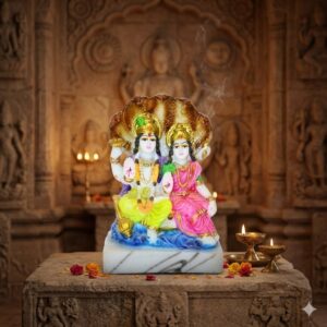 S.p-759 ( Divine Laxmi Narayan on Sheshnag ) Height-16 cm Width-11 cm