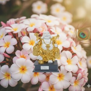 WG-02 ( Golden Prosperity Laughing Buddha Figurine )