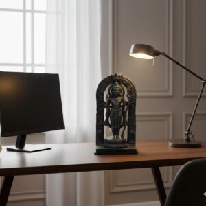 ( Lord Ram Standing Idol with Decorative Arch ) Height-29 cm | Width-18 cm