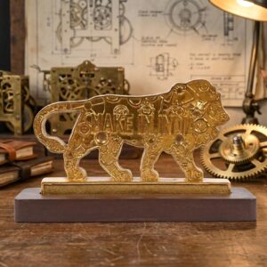Lion 49 ( Golden “Make in India” Lion Desk Trophy )