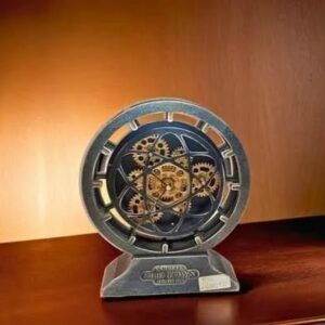 9146 The Chronos Gear Table Clock