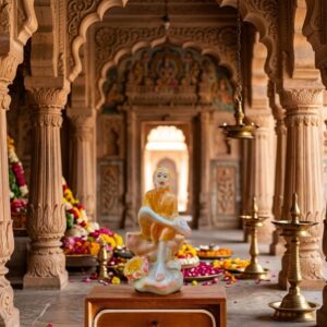 Sai ji ( Sacred Sai Baba of Shirdi Sitting Idol ) Height-6 INCH | Width-3 INCH