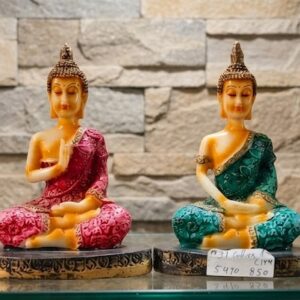 031 color 1×4 ( Divine Buddha Serenity Multicolor Idol Set (4 Pieces) )