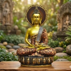 1002 ( Golden Harmony Meditating Gautama Buddha )
