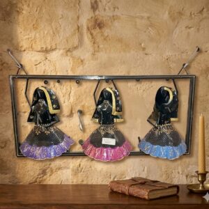 289 ( Traditional Lady Hooks Wall Hanging Key Holder )