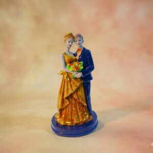 3NO RED COUPLE ( Romantic Couple Figurine Showpiece )