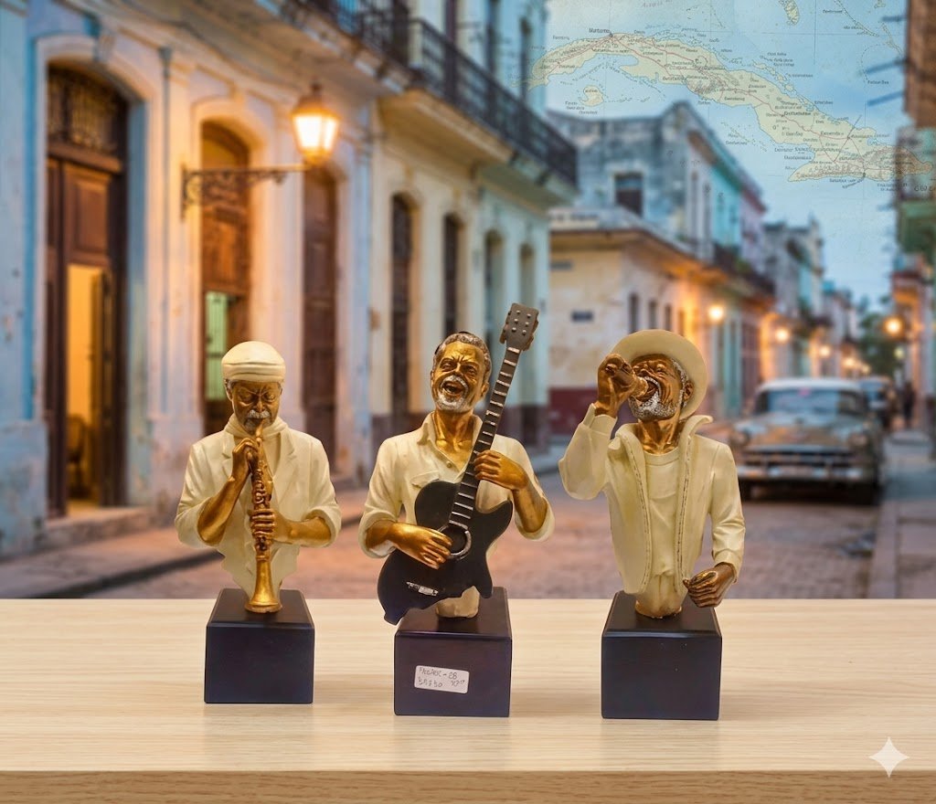 4026 ( The Jazz Trio: Premium Handcrafted Musician Busts )