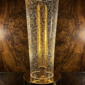 AR3287 ( Golden Sparkle LED Cylinder Table Lamp ) PcsCtn.50