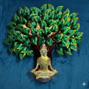 1006 ( Divine Buddha Tree Metal Wall Art )