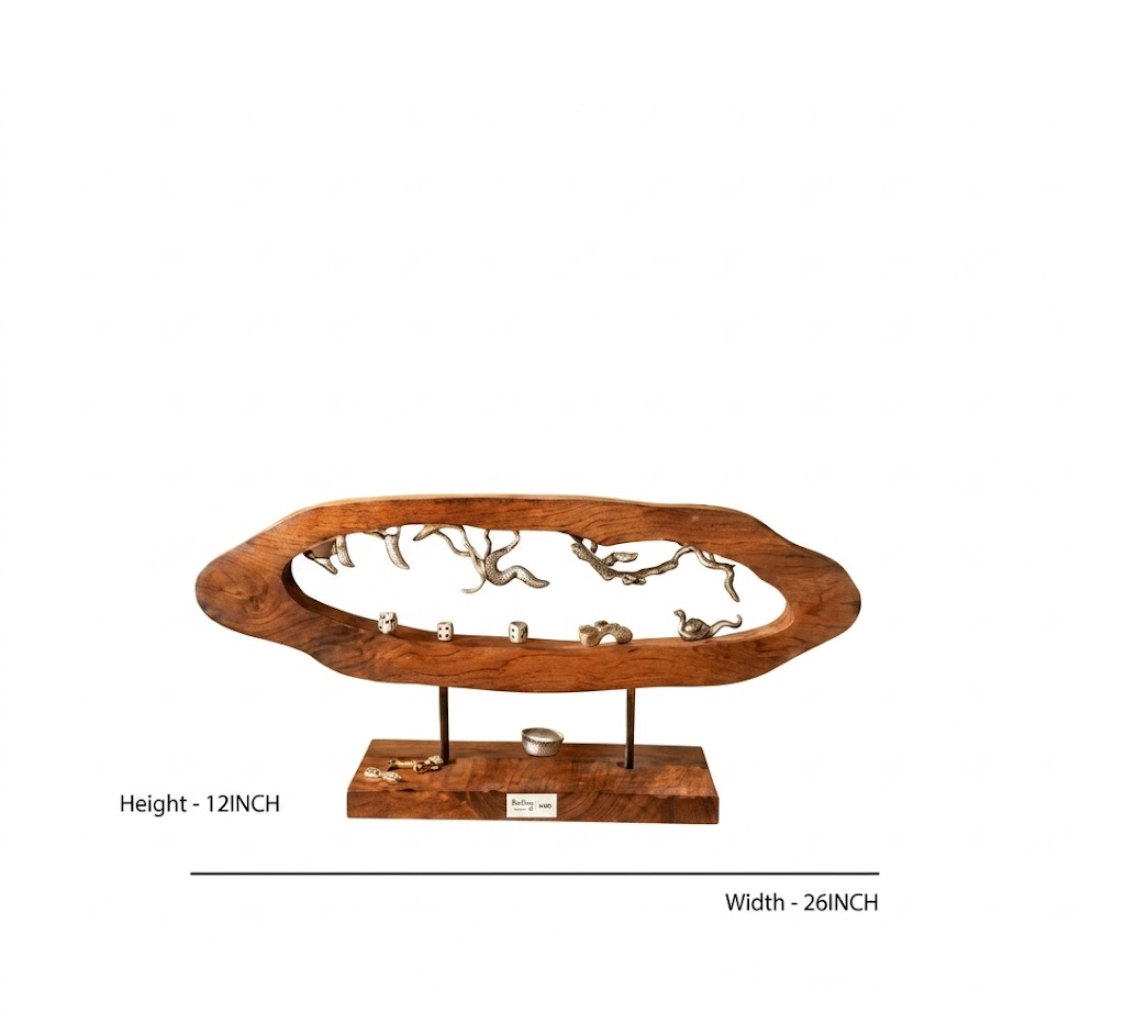 1096 ( Rustic Abstract Wooden Decorative Sculpture ) - Image 2