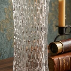 1102 (Elegant Textured Glass Flower Vase)